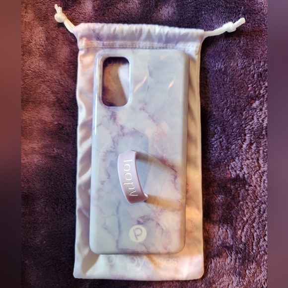 Loopy Case Samsung Galaxy S20 - Purple Marble - Picture 2 of 4